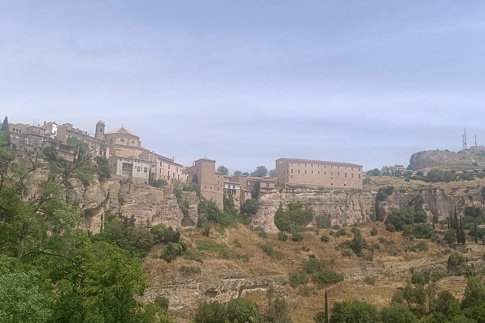 Panorámica del casco antiguo de Cuenca